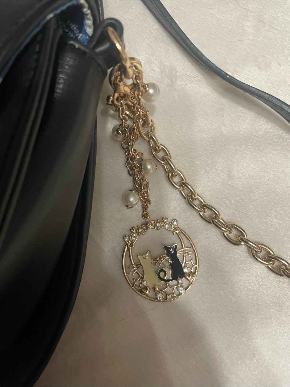 Samantha Vega Sailor Moon Luna Cat Black Cat Crossbody Bag Purse - Picture 3 of 10